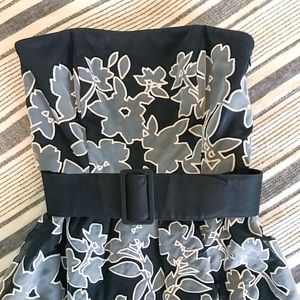 Black cocktail dress